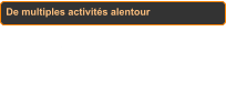 De multiples activités alentour Sans aller très loin, les activités culturelles (Savane des esclaves, Musée de la banane, Musée du coquillage,…), touristiques (maison du bagnard, sources d’eau ferrugineuse, Mémorial de l’Anse Cafard, rhumeries, ballades en mer,…) et sportives (plongée subaquatique, snorkeling, golf,…) permettent déjà de s’occuper tout un séjour. Quelques idées sont donnés ci-dessous.